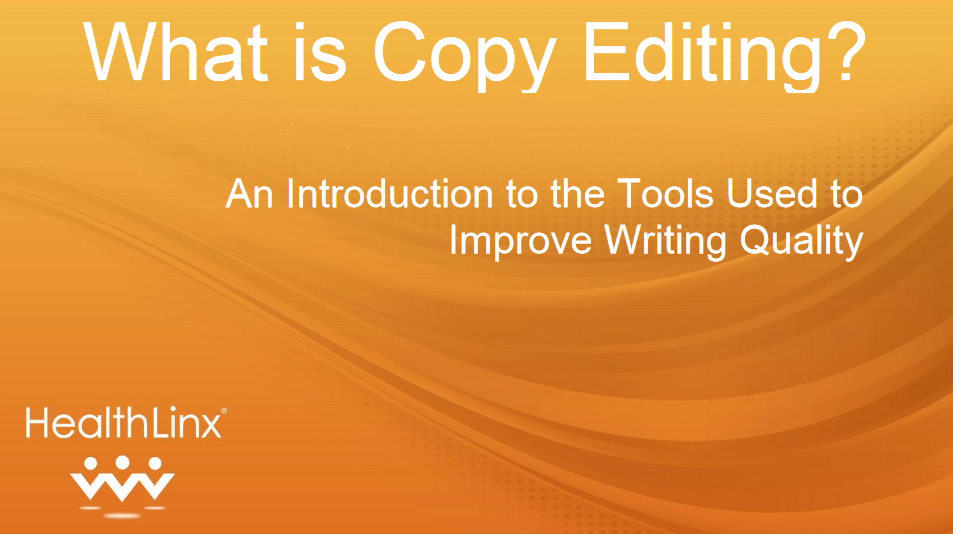 What Is Copy Editing?
